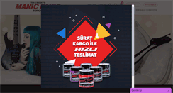 Desktop Screenshot of manicpanicturkiye.com